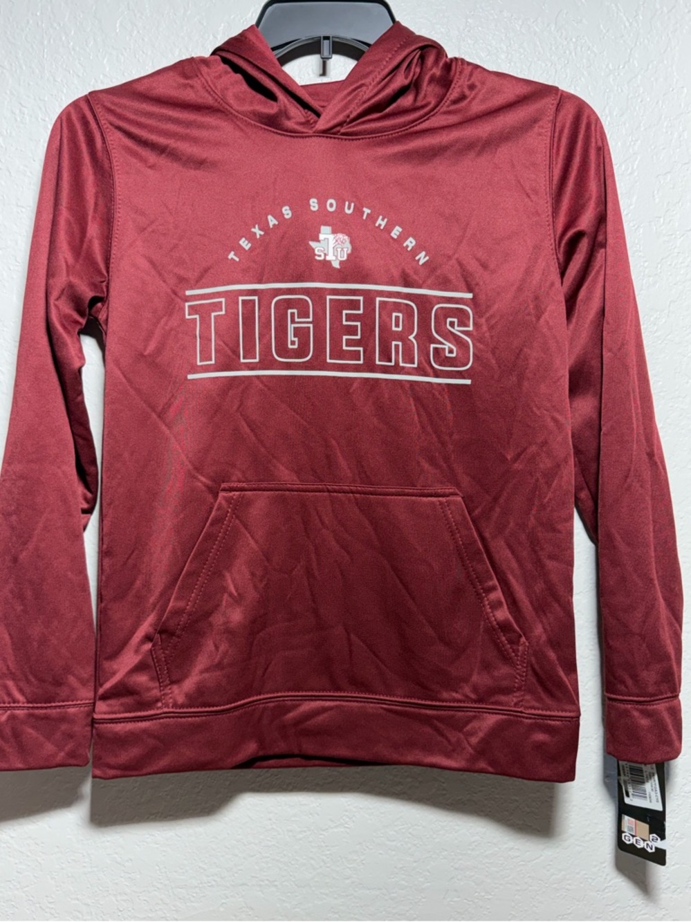 Tigers Kids Maroon Hoodie